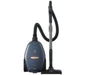 Aspiradora Electrolux Pured8 con Bolsa Ultrasilenciosa y Regulador Automático de Potencia - Color Azul, Plástico, 600 W, 3.5 Litros, 57 Decibeles
