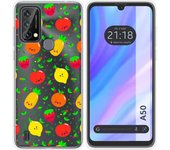 Funda Silicona Transparente para Blackview A50 diseño Frutas 01 Dibujos