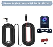 Universal 1080P Rear View Camera AHD 4 Pin 2.5mm Automatic Reversing HD Night Vision IP67 Rearview Mirror Cam Car Backup
