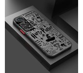 P-Potters Dark Ring Magic For Redmi Note 12 12S 12T 11 11T 11E 10 10S 9 9T 8 7 Pro Plus 5G Frosted Translucent Phone Case