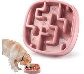 Pet Dog Slow Feeder Bowl Fun Non Slip Anti-Gulping Slower Food Feeding Dishes Eco Dog Bowl for Large Medium Small Dogs Puppy
