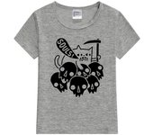 Cat Got Your Soul Kids T-Shirt Children Kawaii T Shirt Anime Cartoons Children Casual Clothes Tee Shirt Girl Boy Fashion Y2K Top