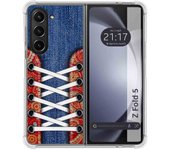 Funda Silicona Antigolpes para Samsung Galaxy Z Fold 5 5G diseño Zapatillas 11 Dibujos