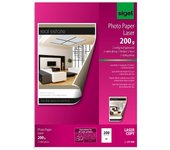 Papel fotográfico sigel, DIN A4, 200 g/m², brillante por las 2 caras