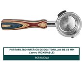 Filtro De Portafiltro De Café Sin Funda 51mm 54mm 58mm Con Mango De Madera Colorido Accesorios Para Barista Compatible Con Delonghi Ec680 Ec685 Breville 870 878 880 E61