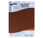 Lija Agua Grano 220 Wolfpack (Pack 10 Pliegos)
