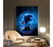 1pc Hot cool cartoon characters Sonic Hedgehogs Poster HD Posters Home Room Bar Cafe Decor Art Wall Painting Picture