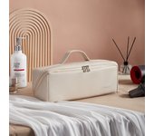 Hair Dryer Storage Bag PU Leather Portable Dustproof WaterProof Travel Organizer Storage Case Bags Cosmetic Bag For Women Dyson