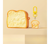 3D Bread Cartoon Cute Earphone Case for AirPods Pro 2 Cover Wireless Headphone Protective Cover for AirPods 1 2 3 Pro 2 Case