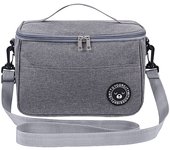 Portable Picnic Bag Thermal Insulated Lunch Box Tote Cooler Handbag Waterproof Backpack Bento Pouch School Food Storage Bags