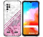 Funda Silicona para Ulefone Armor 12 5G diseño Mármol 03 Dibujos