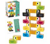 Juego de madera Toucan Stacking Juego de apilar Goula