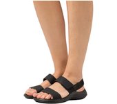 Sandalias Crocs Literide 360 para mujer en color negro