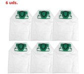 2/4/6/8 PCS Suitable for Vorwerk Kobold VK 200 vacuum cleaner accessories FP200 filter bags  replacement filter VK200 dust bags