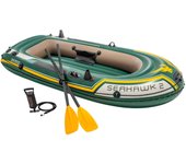 Barca hinchable Intex, Barca Seahawk, Barca hinchable INTEX Seahawk 2 & remos - 236x114x41 cm, Barca hinchable INTEX Seahawk 3 & remos aluminio - 295x137x43 cm, Barca hinchable INTEX Seahawk 4 con remos 351x145x48 cm