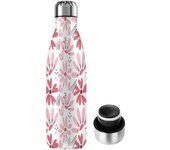 Mikomika Botella Termo de Agua Térmica de Acero Inoxidable (+40 Colores) Reutilizable | Sin BPA | Mantiene 24H Frio / 12H Calor | Termo y Hermética - Doble Pared al Vacío a Prueba de Fugas (KL500 KL750 002)