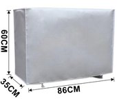Funda  aire acondicionado exterior protección impermeable contra el sol y la lluvia, cubierta del aire acondicionado, bloque solar al aire libre, selección de múltiples tamaños