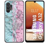 Tumundosmartphone Funda Gel Tpu para Samsung Galaxy A32 4G diseño Mármol 08 Dibujos