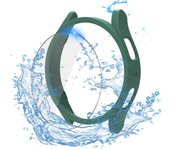 Glass+Case for Samsung Galaxy Watch 6 40mm 44mm Accessories PC Frame Protective Bumper galaxy Watch 6 Classic 43mm 47mm Cover