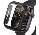 Tempered Glass+Cover For Apple Watch series 10 42mm 46mm Matte Hard PC bumper Screen Protector Case iWatch 10 42/46 Accessories