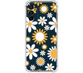 Funda Silicona Antigolpes para Samsung Galaxy M13 4G diseño Flores 08 Dibujos