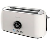 ClassicToast 15000 Beige Extra Double. (4 Tostadas, Beige) Tostador Vertical Digital Cecotec