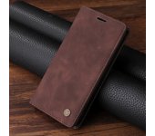 For iPhone 15 Pro Max 15Plus Matte Leather Flip Cover For iPhone 14 13 12 Pro 11 Xs Max XR 7 8 Plus Wallet Case  Magnetic Retro