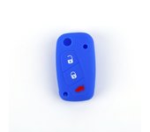 3 Button Silicone Case for Fiat Panda Idea Punto Stilo Ducato Bravo Grande Flip