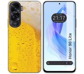 Funda Silicona para Huawei Honor 90 Lite 5G diseño Cerveza Dibujos