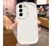 Clear Soft Wave Phone Case for Samsung Galaxy A55 5G A54 A53 A52 A51 A50 A35 A34 A24 A23 A22 A05 A04E A14 A13 A21S Bumper Cover