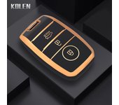 TPU Car Remote Key Case Cover Shell Fob For KIA Sportage Cerato Optima K2 K3 K4 K5 RIO Picanto Soul Sorento Sedona 3 4 Buttons