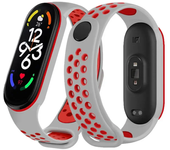 Watchband For Xiaomi Mi Band 7 NFC smartwatch Correa miband7 Silicone Air-Hole Sport Wrist bracelet on Mi band 6 5 4 3 7 8 strap