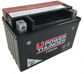 Batería power thunder YTX9-BS 12v 8ah sellada y activada