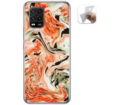 Tumundosmartphone Funda Gel Tpu para Xiaomi Mi 10 Lite diseño Mármol 12 Dibujos