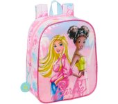 MOCHILA GUARDERIA ADAPT.CARRO BARBIE "PAINTERLY"
