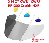 Helmet Viosr for Shoei GT Air CNS-1 Z7 Z8 X14 X15 J-Cruise Glamster Anti Fog Film Photochromic Motorcycle Helmet Visor base