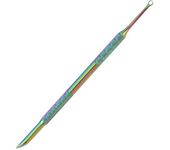 1pcs Premium Double-Headed Horseshoe Nail Tool - Stainless Steel Dead Skin Remover & Callus Trimmer, Effortless Beveled Cuticle