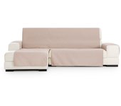 Funda de sofa chaise longue m/3 silver izq. c/11 extra, Tamaño extra izquierda, 170x310x110cm, Fábricada en España