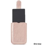 Fashion New 5 Card Pockets Phone ID Card Holder Men Women PU Leather Wallet Card Holder Bag Adhesive Case Pouch