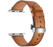 Leather Strap For Apple watch band 45mm 41mm 44mm 40mm 42mm 38mm ultra 2 49mm bracelet correa watchband iWatch series 8 7 SE 6 9