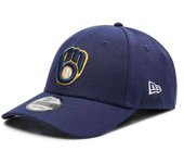 Gorra New Era 9Forty League Milwaukee Brewers para hombre en color azul