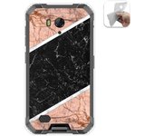 Tumundosmartphone Funda Gel Tpu para Ulefone Armor X6 diseño Mármol 07 Dibujos