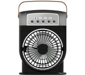 Mini aire acondicionado 2 en 1, aire acondicionado portátil silencioso, mini aire acondicionado, ventilador portátil, mini enfriador, aire acondicionado refrigerado por agua tipo C con humidificador y temporizador