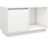 vidaXL Mueble para TV de madera maciza de pino 74x35x44 cm, Mueble de Salon, Mueble TV, Mueble TV salon, Mesa de TV, Mueble tele