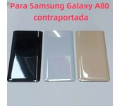 Back cover For Samsung Galaxy A80 Glass Panel Rear Door Battery Housing Case Adhesive Replacement