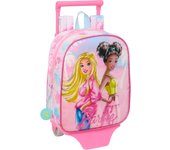 MOCHILA 232+CARRO 805 BARBIE "PAINTERLY"