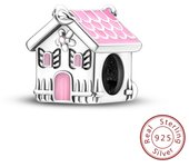 925 Sterling Silver Pink Cat Butterfly Charms Beads Star Moon Sunflower Coffee Cup Pendants Fit Bracelets DIY Jewelry