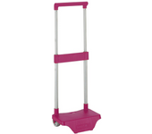 Carro Portamochilas Magenta Abierto: 22X17X67,5 Cm (Safta 641085705)