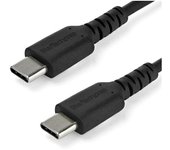 StarTech.com - Cable de 2m de Carga USB C - de Carga Rápida y Sincronización USB 2.0 Tipo C a USB C para Portátiles - RUSB2CC2MB RUSB2CC2MB