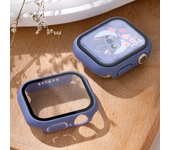 Tempered Glass Screen Protector Case Cover For Apple Watch Series 9 8 7 6 5 4 3 2 SE 45MM 41MM 42MM 38MM 40MM 44MM Accessories